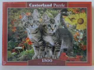 Obrázek z Puzzle 1500 dílků - Kočičí kamarádi 